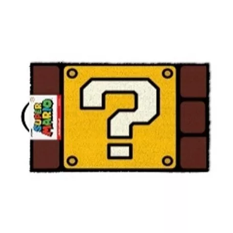 Dele - Super Mario (Question Mark Block) Door Mat-GP85084