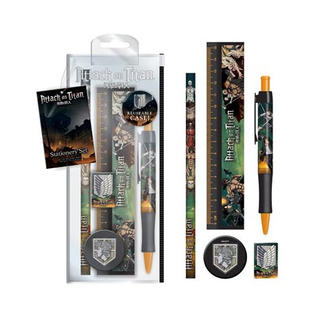 Attack On Titan S4 (Ultimate Clash) Stationery Set-SR74230