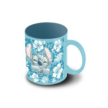 Disney - Lilo & Stitch - Blue Flowers Stitch - Mug-KM06774