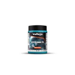 Vallejo - Diorama FX Water Textures Atlantic Blue 200 ml-26204