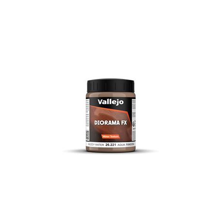 Vallejo - Diorama FX Water Textures Muddy Water 200 ml-26221