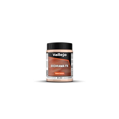 Vallejo - Diorama FX Water Textures Brown Water 200 ml-26222