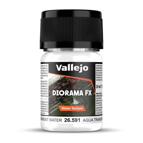 Vallejo - Diorama FX Water Textures Transparent Water 35 ml-26591