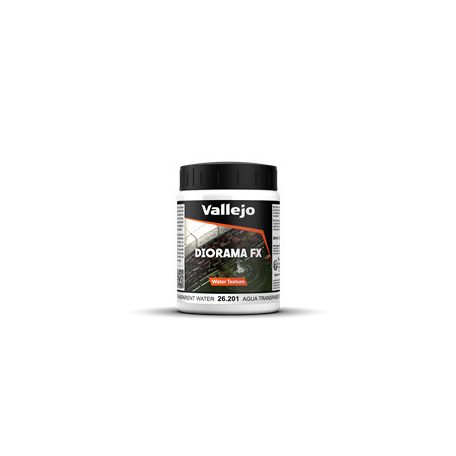 Vallejo - Diorama FX Water Textures Transparent water (colorless) 200 ml-26201