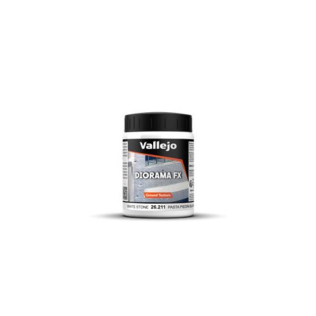 Vallejo - Diorama FX Ground Textures White Stone Paste 200 ml-26211