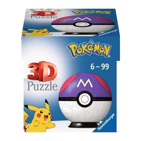 Puzzle-Ball Pokémon Meisterball 54 T.-11564