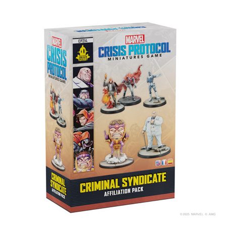 Marvel Crisis Protocol - Criminal Syndicate Affiliation Pack - EN/DE/SP/FR-CP214