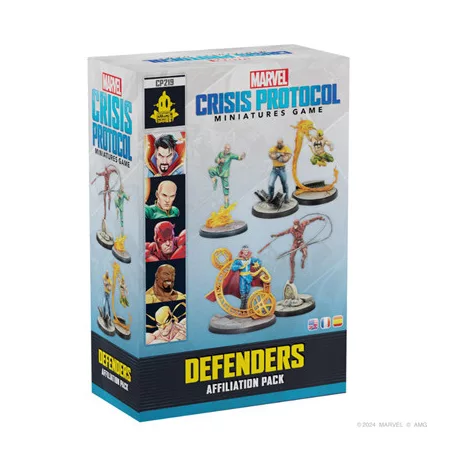 Marvel Crisis Protocol - Defenders Affiliation Pack - EN/DE/SP/FR-CP219