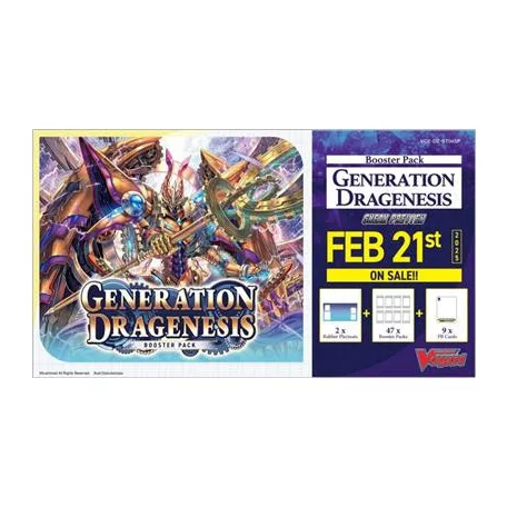 Cardfight!! Vanguard - Generation Dragenesis Sneak Preview Kit - EN-VGE-DZ-BT06/SP