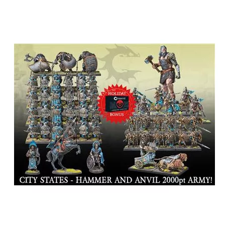 Conquest - City States Hammer and Anvil 2000pt Army - EN-PBW6093