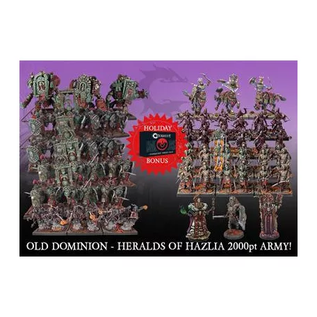 Conquest - Old Dominion Heralds of Hazlia 2000pt Army - EN-PBW6094
