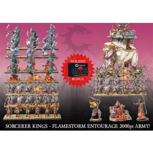 Conquest - Sorcerer Kings Flamestorm Entourage 2000pt Army - EN-PBW6095