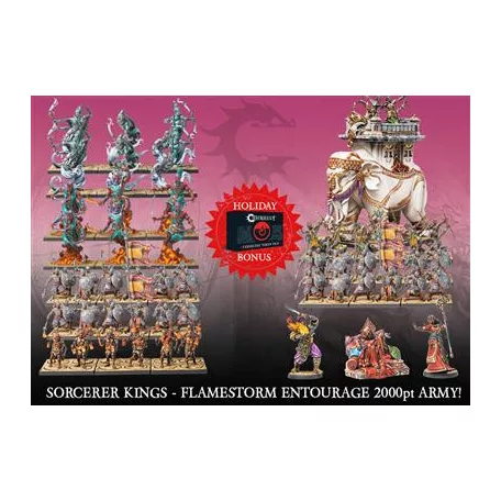 Conquest - Sorcerer Kings Flamestorm Entourage 2000pt Army - EN-PBW6095