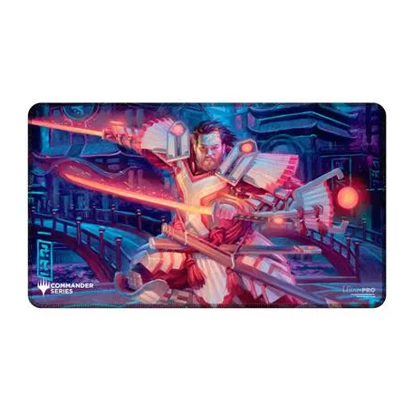 UP - Commander Series - Release 5 - Three Color Wedge - Q1 2025 Stitched Edge Playmat Isshin for MTG-38473