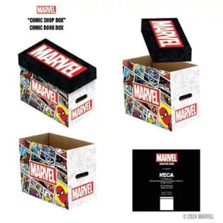 Marvel Short Comic Book Storage Box: Comic Shop Box-67022