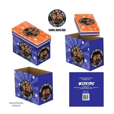 Jay & Silent Bob's Secret Stash Short Comic Book Storage Box-WZK67024