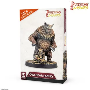 Dungeons & Lasers - Owlbear Family - EN-DNL0094