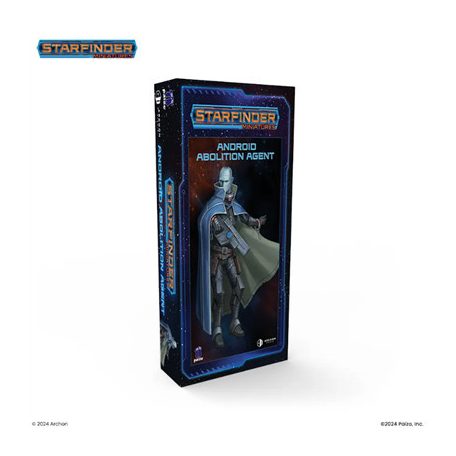 Starfinder Miniatures: Android Abolitionist Agent - EN-PSF0057