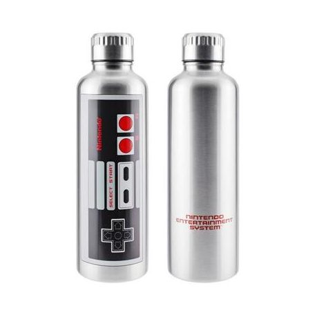 Nintendo - NES Metal Water Bottle-PP8479NNV2