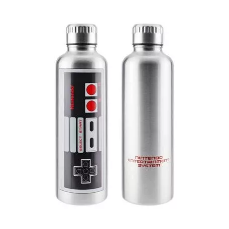 Nintendo - NES Metal Water Bottle-PP8479NNV2