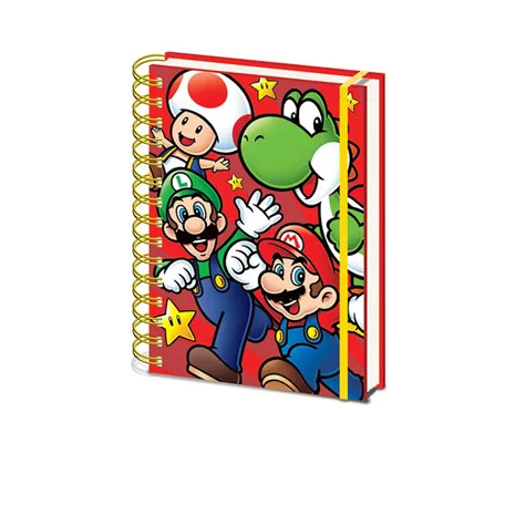SUPER MARIO - A5 WIRO NOTEBOOK - CORE RUN-SR72959