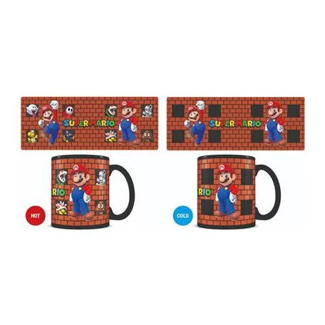 Super Mario (Bricks) Heat Change Mug-SCMG28005