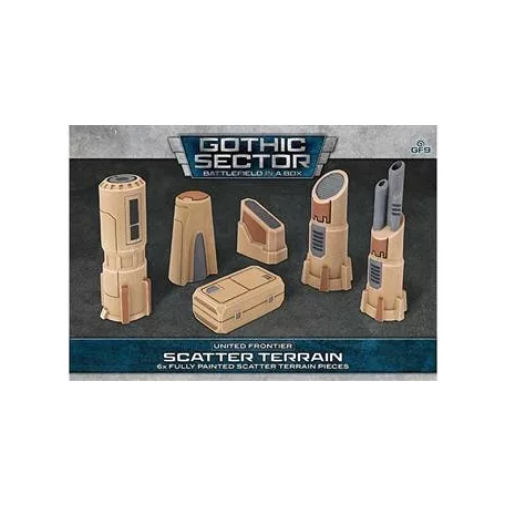 Battlefield in a Box Gothic Sector: United Frontier Scatter Terrain - EN-BB680
