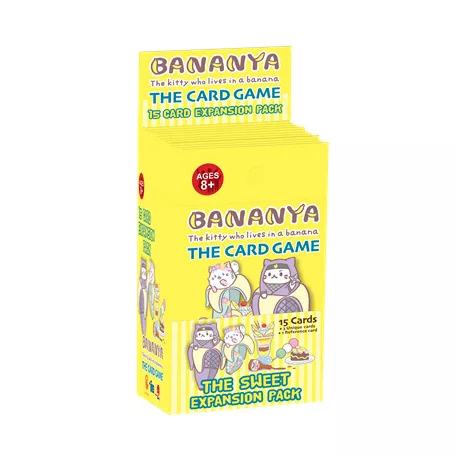 Bananya: The Card Game - Sweet Pack Expansion Pack (12-pack display) - EN-JPG245-D