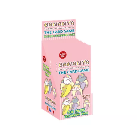 Bananya: The Card Game - Magic Pack Expansion Pack (12-pack display) - EN-JPG246-D