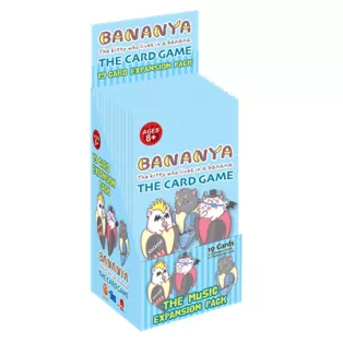 Bananya: The Card Game - Music Pack Expansion Pack (12-pack display) - EN-JPG247-D