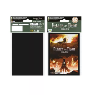 Attack on Titan Standard Sleeves - The Wall (60 Sleeves)-L42055