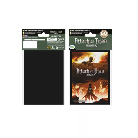Attack on Titan Standard Sleeves - The Wall (60 Sleeves)-L42055