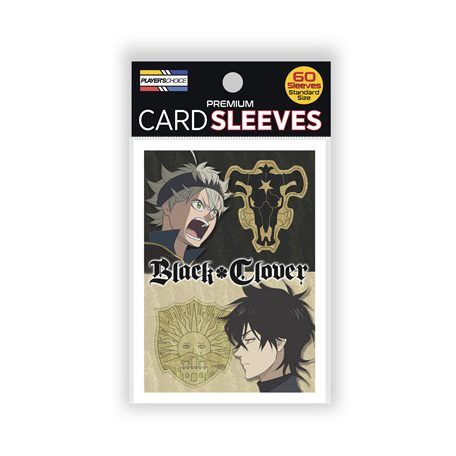 Black Clover Standard Sleeves - Asta & Yuno (60 Sleeves)-PCA1030