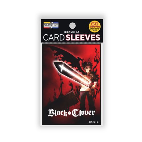 Black Clover Standard Sleeves - Devil's Due (60 Sleeves)-PCA1032