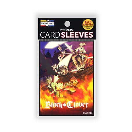Black Clover Standard Sleeves - Grim Finale (60 Sleeves)-PCA1033