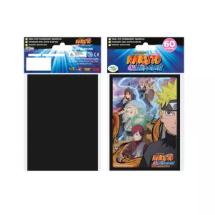 Naruto Yu-Gi-Oh sized Sleeves - Ninja Fight (60 Sleeves)-L420044