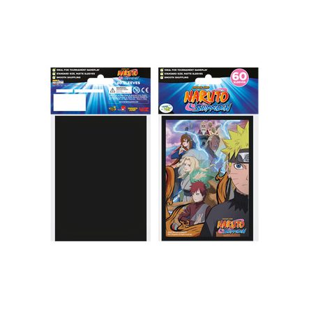 Naruto Yu-Gi-Oh sized Sleeves - Ninja Fight (60 Sleeves)-L420044