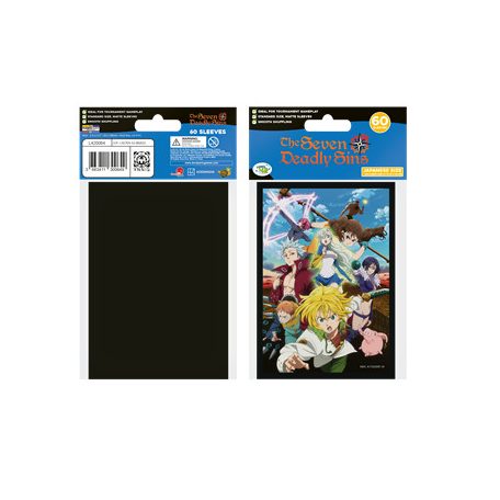 Seven Deadly Sins Yu-Gi-Oh sized Sleeves - Battle Team (60 Sleeves)-L420064