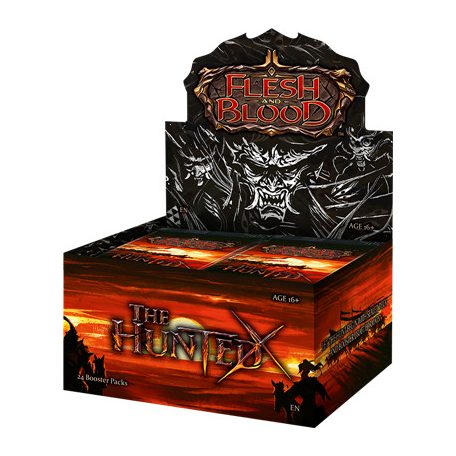 Flesh & Blood TCG - The Hunted Booster Display (24 Packs) - SP-FAB2501-SP