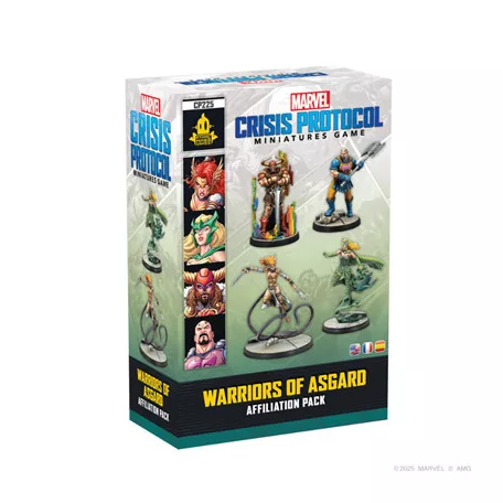Marvel Crisis Protocol - Warriors of Asgard Affiliation Pack - EN/SP/FR-CP225