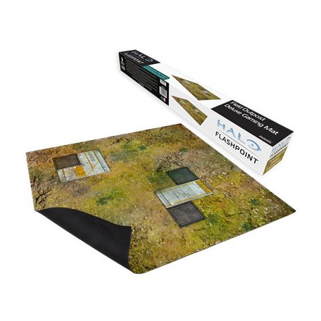 Halo: Flashpoint Field Outpost Deluxe Gaming Mat-MGHA108