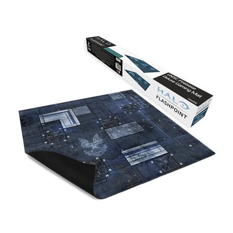 Halo: Flashpoint UNSC Firebase Deluxe Gaming Mat-MGHA106