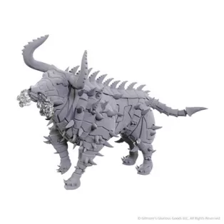 Critical Role Unpainted Miniatures: Miskath Gorgon-WZK90768
