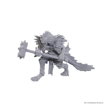 D&D Nolzur's Marvelous Miniatures: Sahuagin Coral Smasher-WZK90761