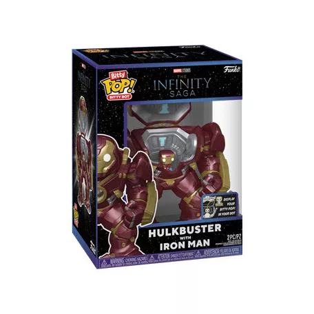 Funko Bitty POP! Bots: Marvel - Hulkbuster-FK83645