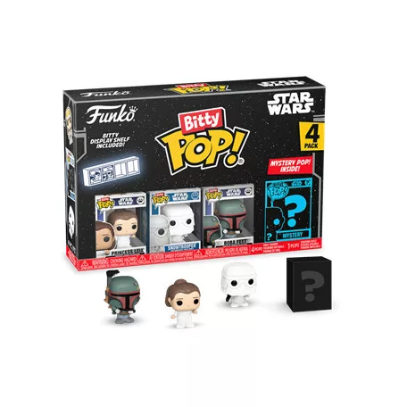 Funko Bitty POP! Star Wars S2 - Leia 4PK-FK83669
