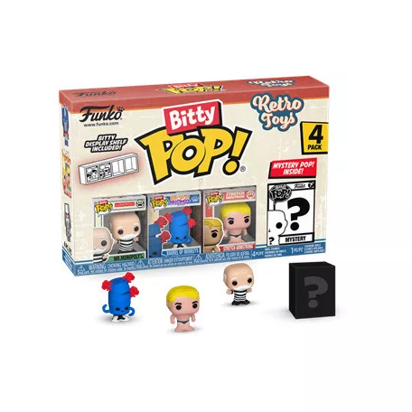 Funko Bitty POP! Retro Toys - Mr. Monopoly 4PK-FK75449
