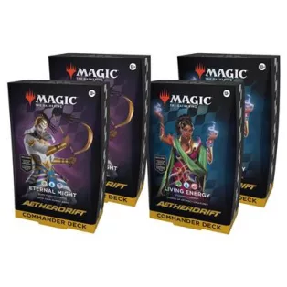 MTG - Aetherdrift Commander Deck Display (4 Decks) - EN-D41330001