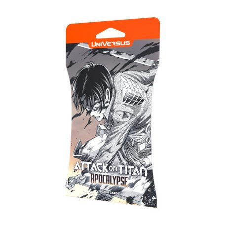 UniVersus CCG: Attack on Titan - Apocalypse Hanging Booster Display (48 packs) - EN-UVSAOT03-HBI