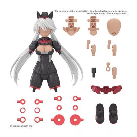 30MS OPTION PARTS SET 18 (SERGEANT COSTUME) [COLOR C]-MK68563